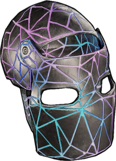Reflector Metal Facemask