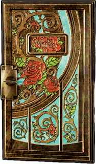 Roses Armoured Door