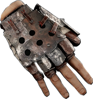 Post-Apocalypse Roadsign Gloves