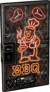 BBQ Sheet Metal Door