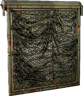 Tigerstripe Garage Door