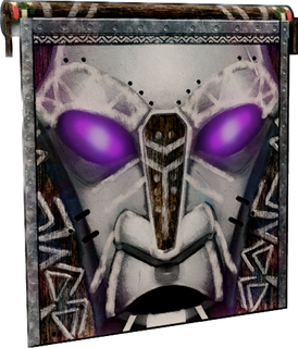 Tribal Garage Door