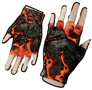 Molten Leather Gloves