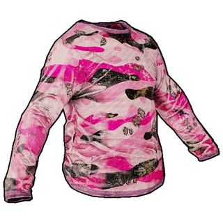 Pink Camo Long Sleeve T-Shirt