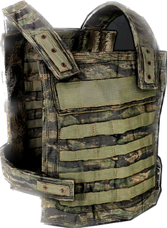 Tigerstripe Metal Chestplate