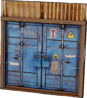 Heavy Goods Sheet Metal Double Door