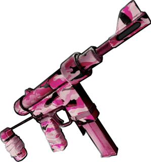 Pink Camo Custom SMG