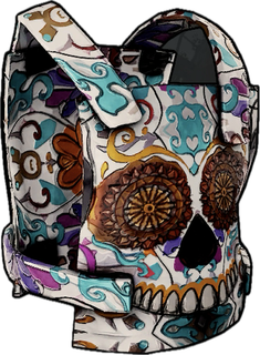 Blossoms & Bones Metal Chestplate