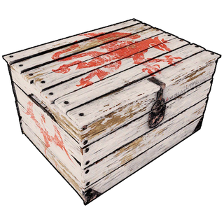 Dragon Hoard Wood Storage Box