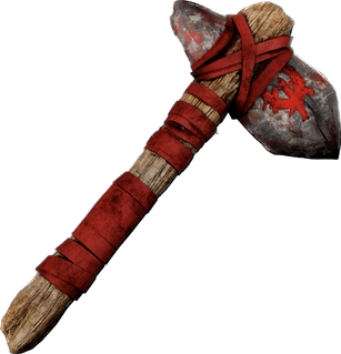 Demonic Stone Hatchet