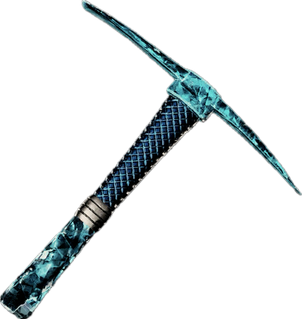 Aquamarine Pickaxe