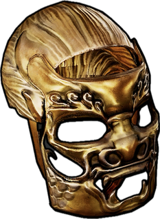 Lunar Dragon Metal Facemask