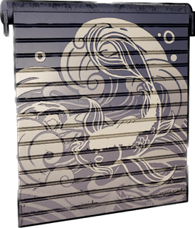 Sushi Bar Garage Door