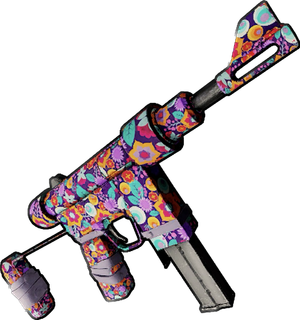 Flower Camo Custom SMG