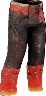 Demonic Burlap Pants
