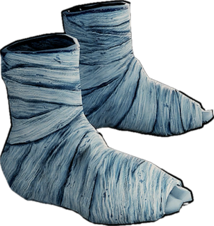 Web Hunter Burlap Shoes