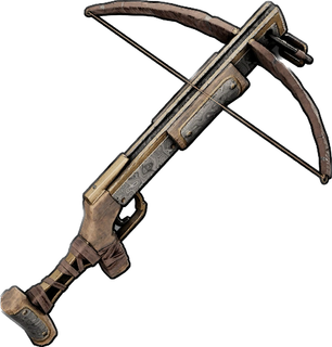 Watered Steel Crossbow