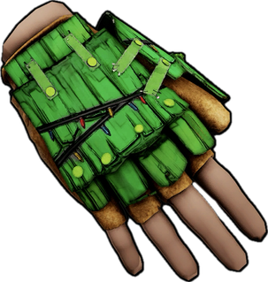 Jolly Pine Roadsign Gloves