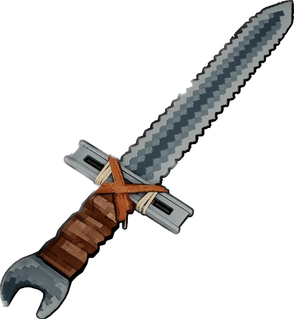 Pixel Salvaged Sword