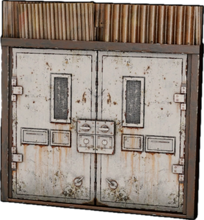 Prisoner Sheet Metal Double Door