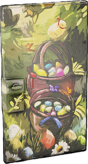 Easter Gifts Sheet Metal Door