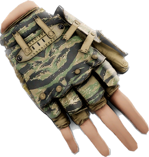 Tigerstripe Roadsign Gloves