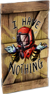 I Have Nothing Wooden Door