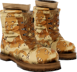 Desert Camo Boots