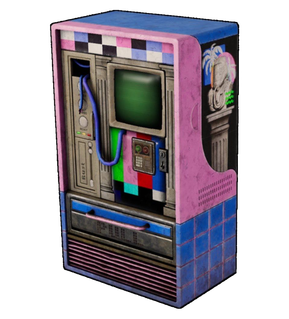 Vaporwave Vending Machine