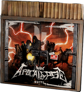 Apocalypse Horsemen Sheet Metal Double Door