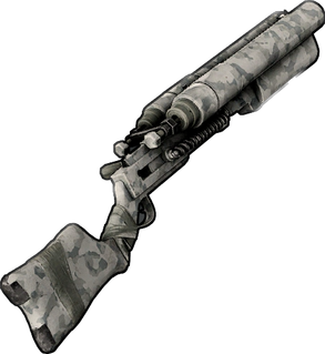Winter Camo - Double Barrel Shotgun