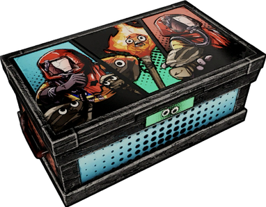 Friends And Foes Large Wood Box