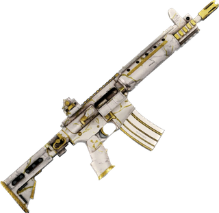 Gold Marble - LR-300 Assault Rifle