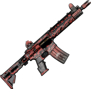 Red Tigerstripe - LR-300 Assault Rifle