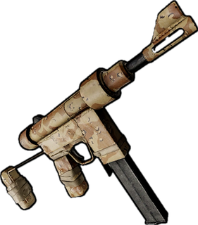 Desert Camo Custom SMG