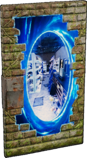 Warp Zone Sheet Metal Door