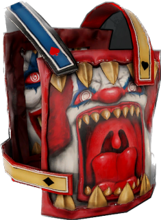 Killer Clown Metal Chestplate