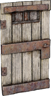Prisoner Wooden Door