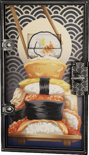 Sushi Bar Armoured Door