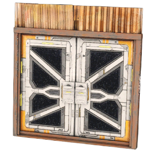 Stellar Port Sheet Metal Double Door