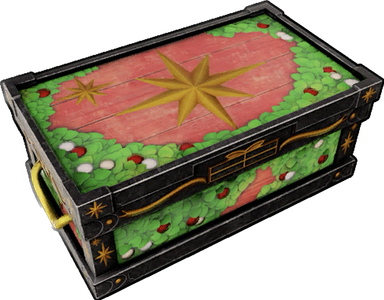 Festive Large Wood Box