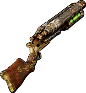 Steampunk - Double Barrel Shotgun