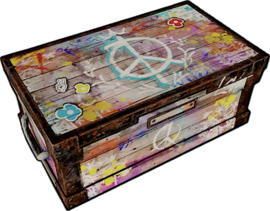 Peace Large Wood Box