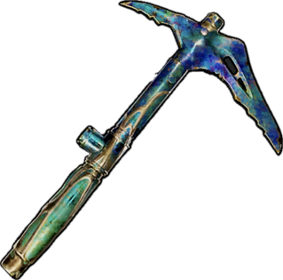 Molten Sun Salvaged Icepick