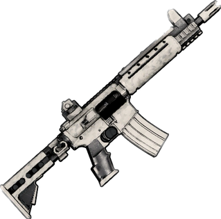 Winter Camo - LR-300 Assault Rifle