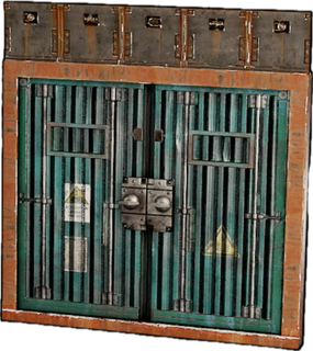 Heavy Goods Armoured Double Door