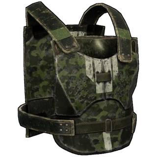 Foliage Commando Metal Chestplate