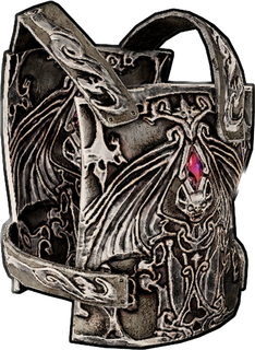 Vampire Count Metal Chestplate