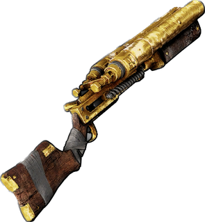 Golden - Double Barrel Shotgun