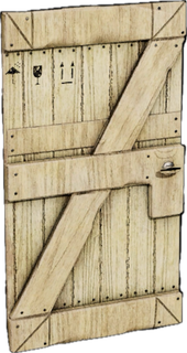 Heavy Goods Wooden Door